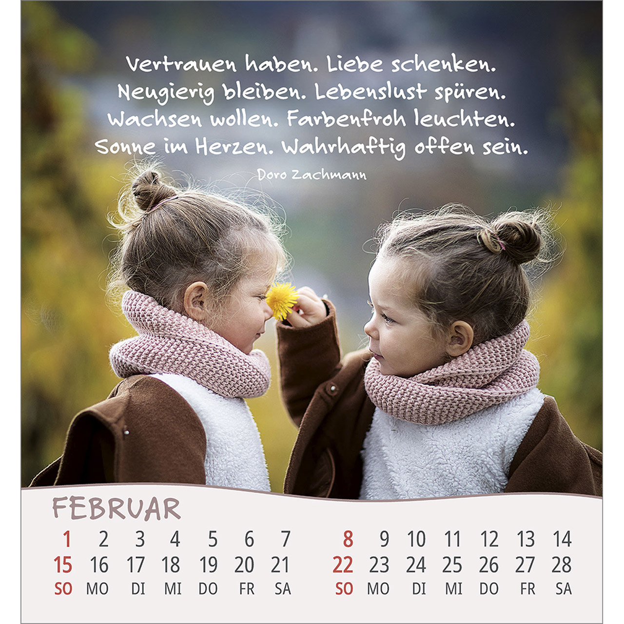 Tischkalender - Gott hat alle Kinder lieb 2026