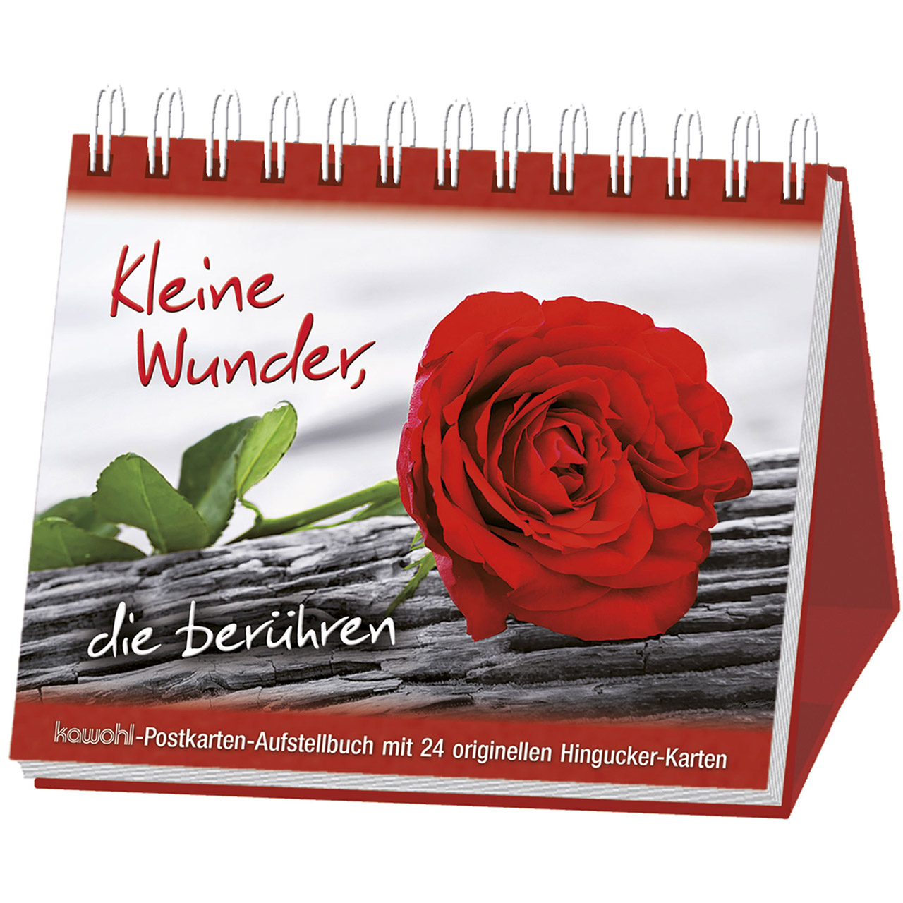 Kleine Wunder, die berühren Aufstellbuch - Kleine Wunder, die berühren - Rose