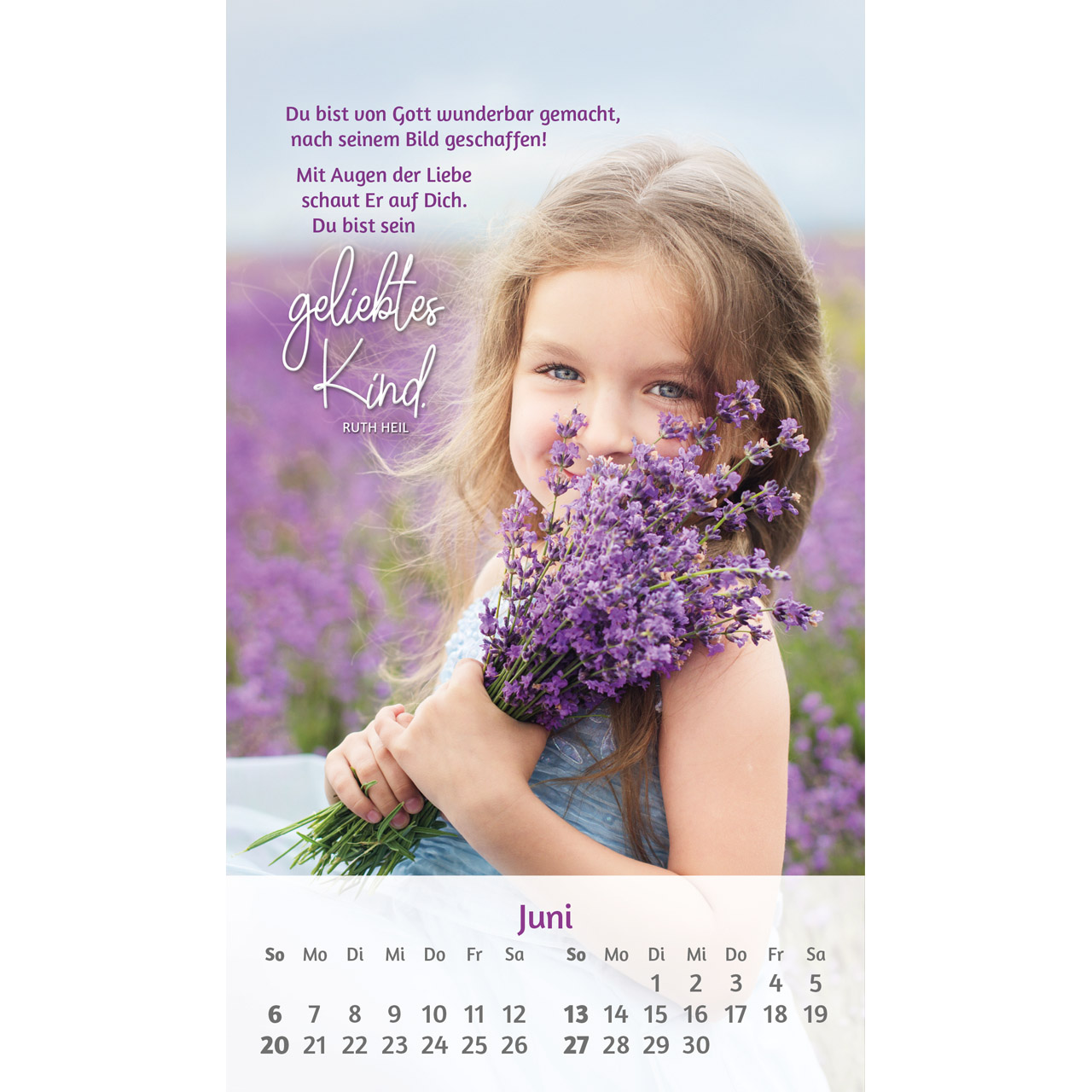 Postkartenkalender - Du bist mir so wertvoll 2027