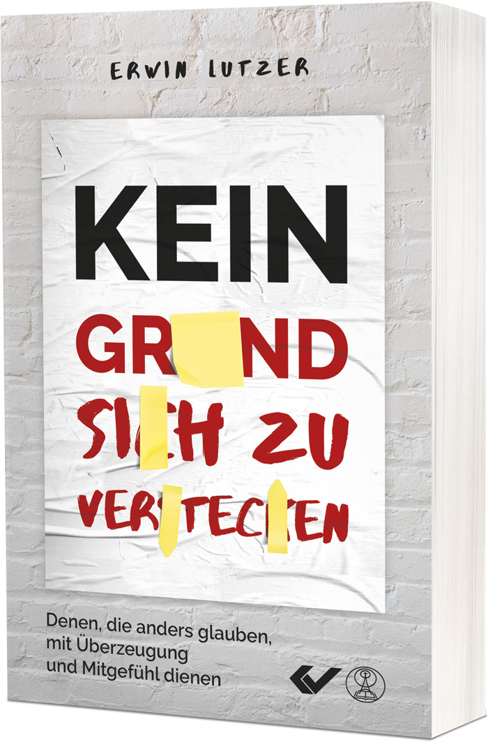 Buch - Kein Grund, sich zu verstecken - BBuch Grau Muster