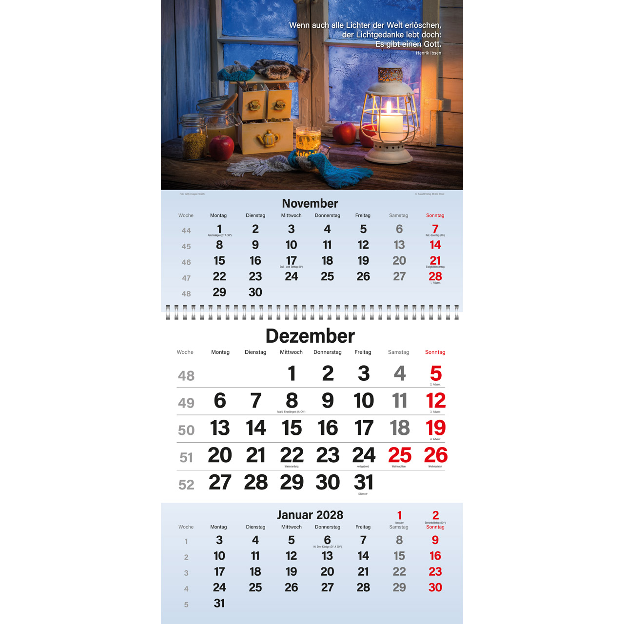 Terminkalender - Gott segne meinen Tag 2027
