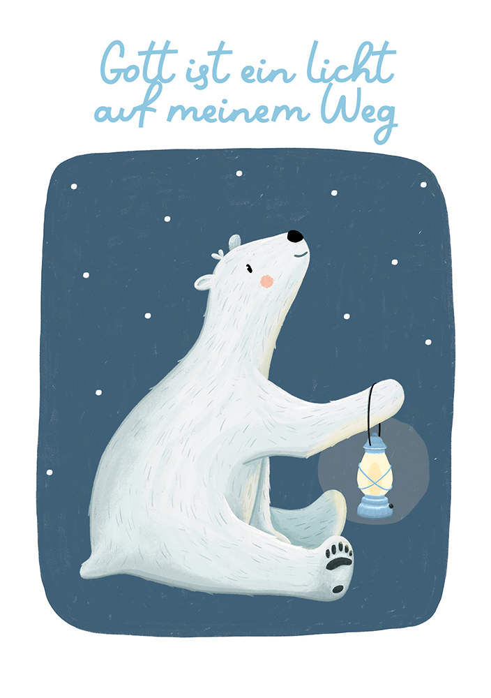 Postkarten - Mein Gott und ich