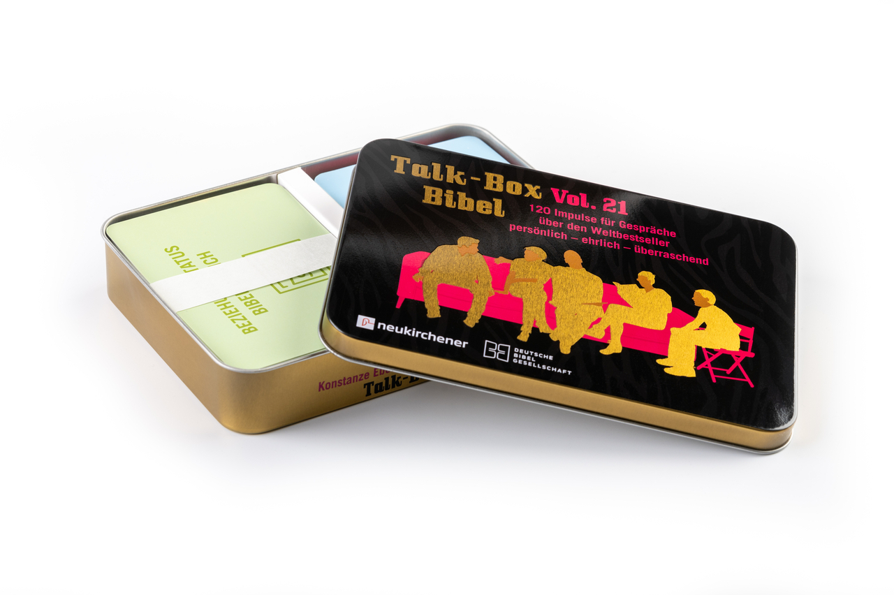 Karten-Box - Talk-Box Vol. 21 - Bibel - Stuhl Sofa Menschen Box