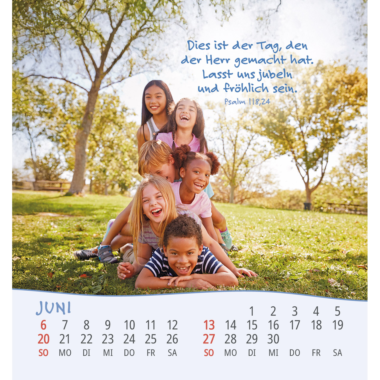 Aufstellkalender - Gott hat alle Kinder lieb 2027