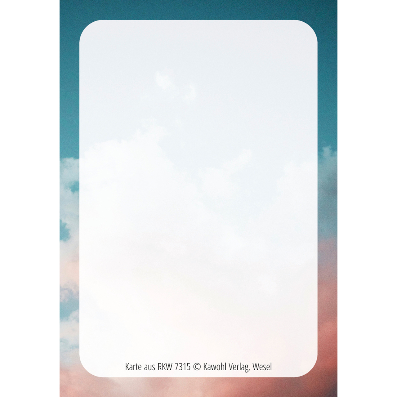 Karten-Box Papier - Gütig und treu - Leuchtturm Meer Strand Möve Vogel Sand Dünen