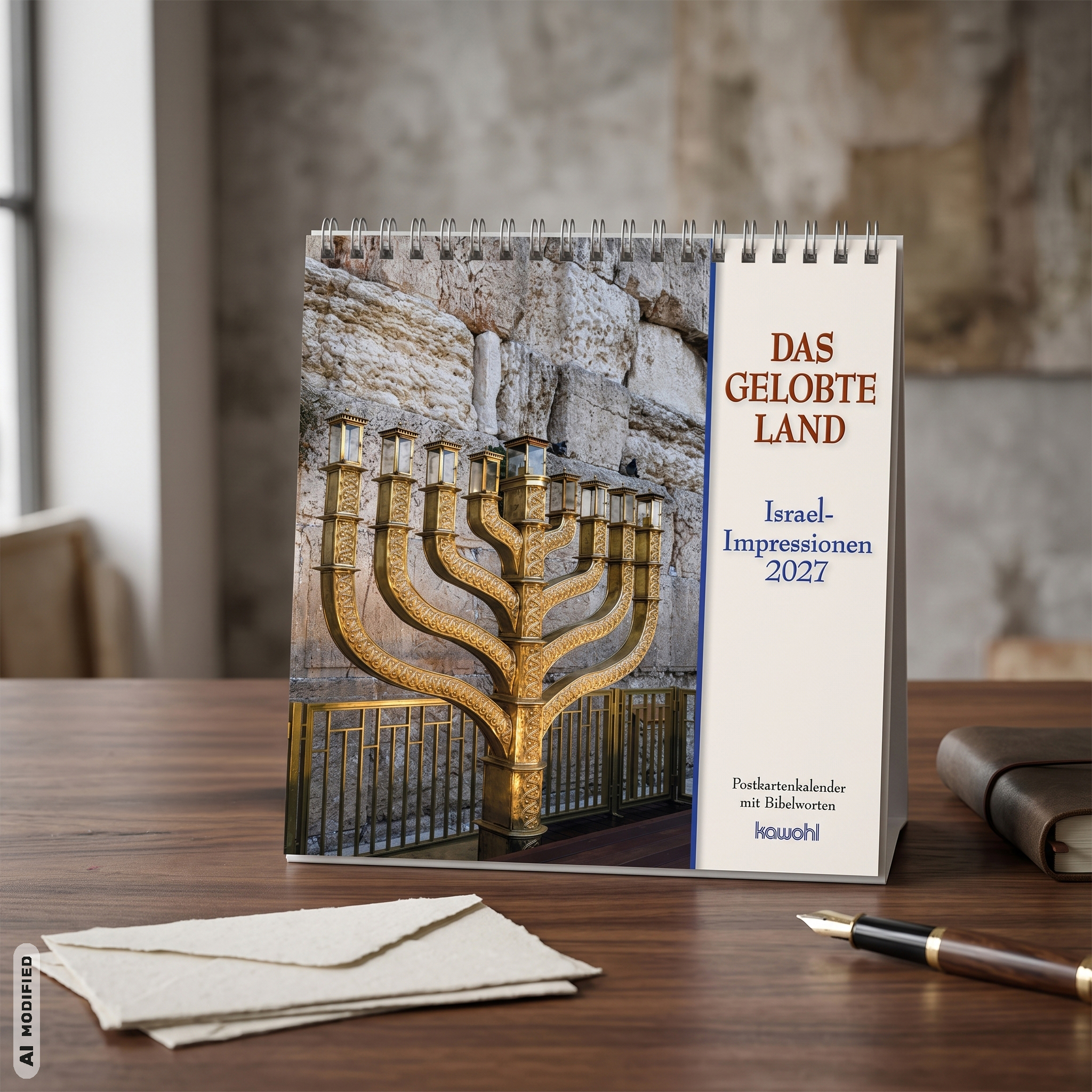 Postkartenkalender - Das gelobte Land 2027