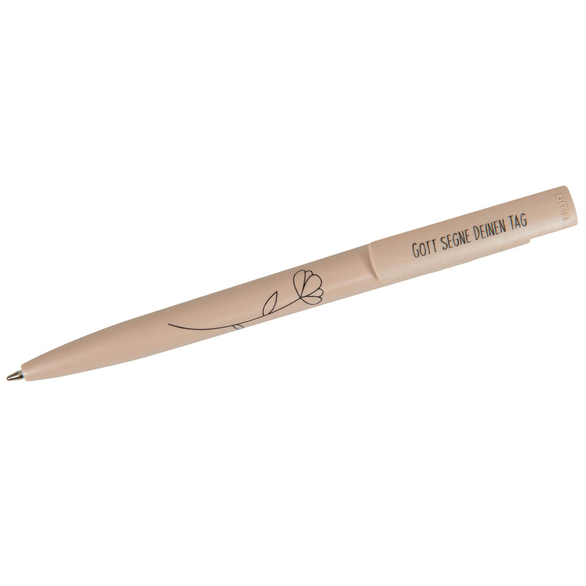 Kugelschreiber - Kugelschreiber 'Gott segne Deinen Tag' - Stift Blume