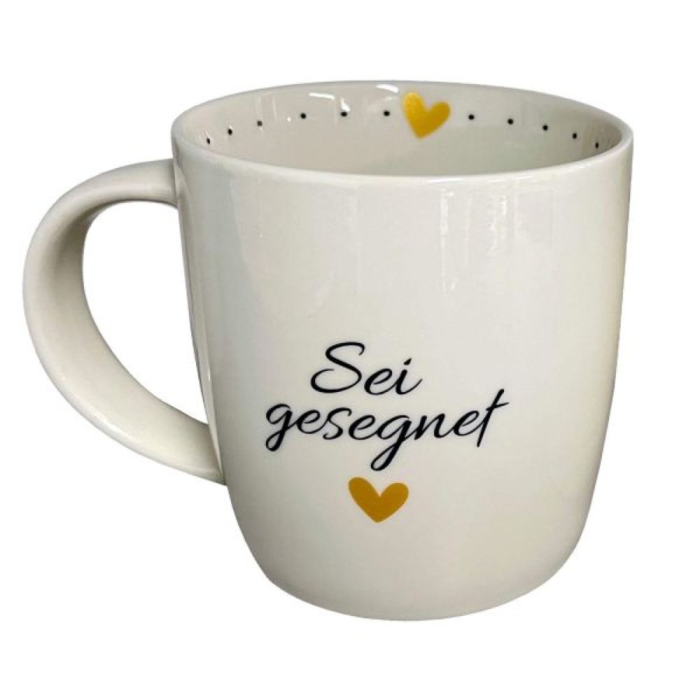 Tassen & Gläser - Geschenk-Set: Tasse und Glas "Sei gesegnet"