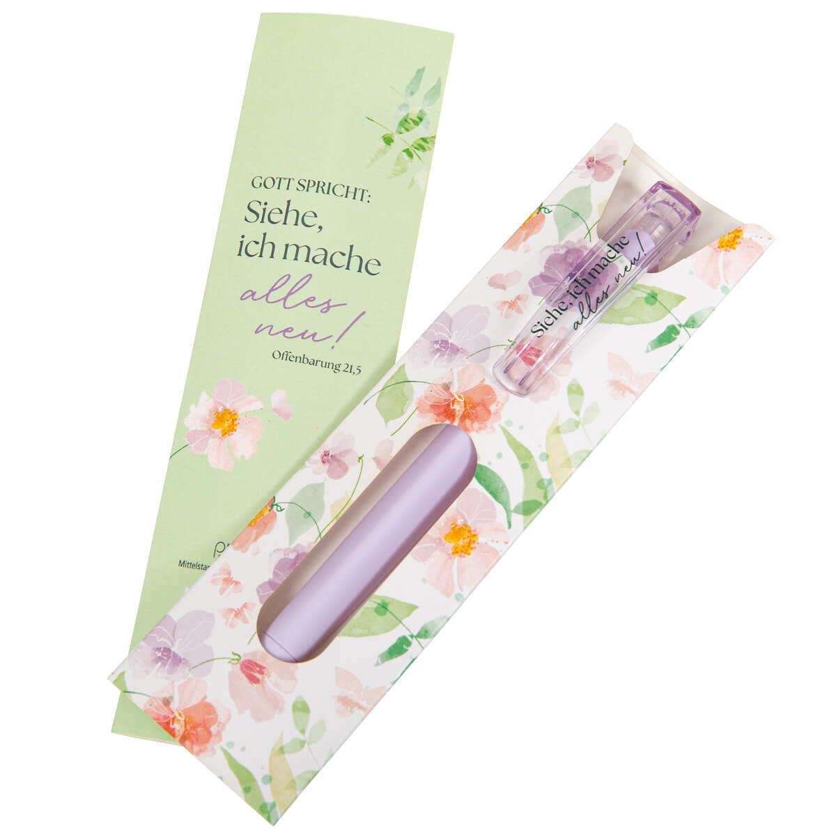 Kugelschreiber - Kugelschreiber flieder                                      'Gott spricht: Siehe