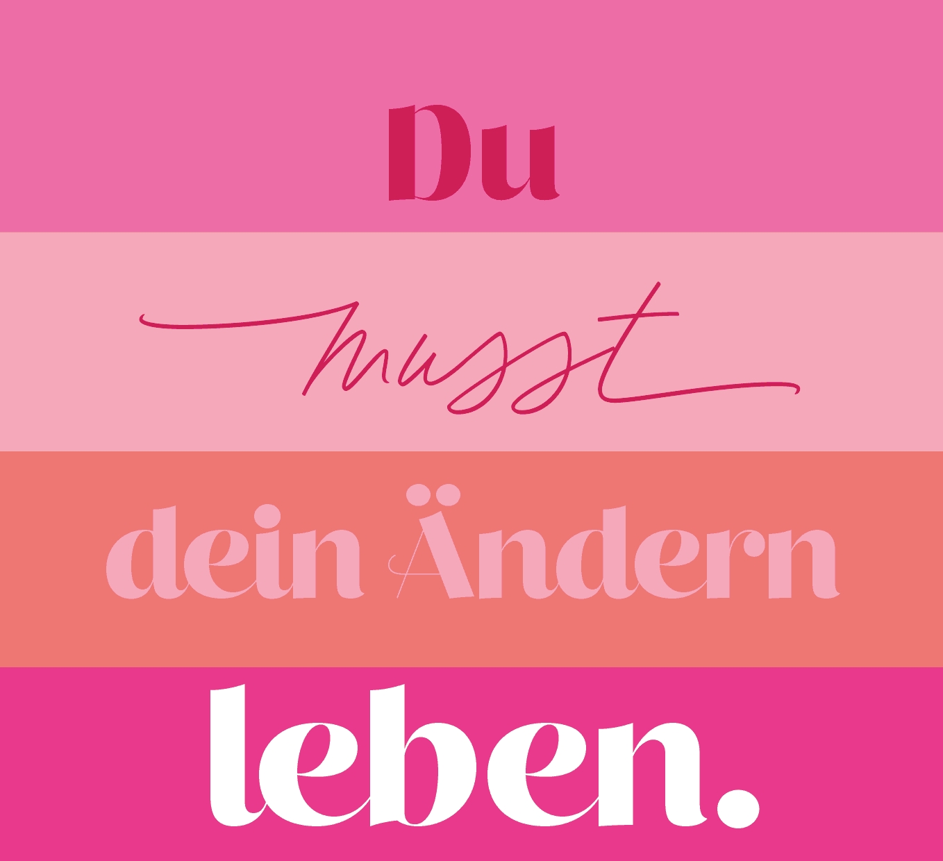 Aufstellbuch - I choose happy