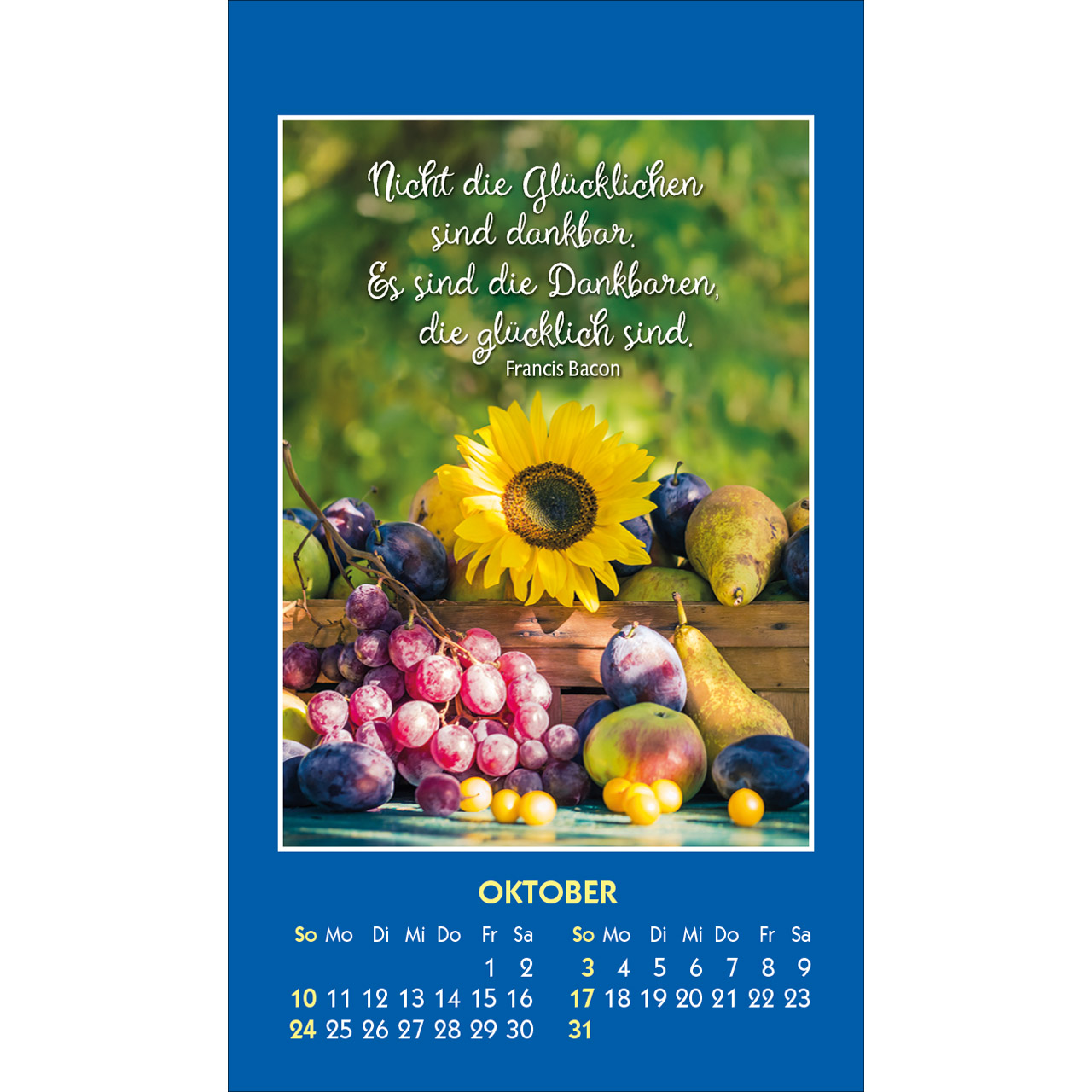 Aufkleberkalender - Ein gutes Wort für Dich 2027