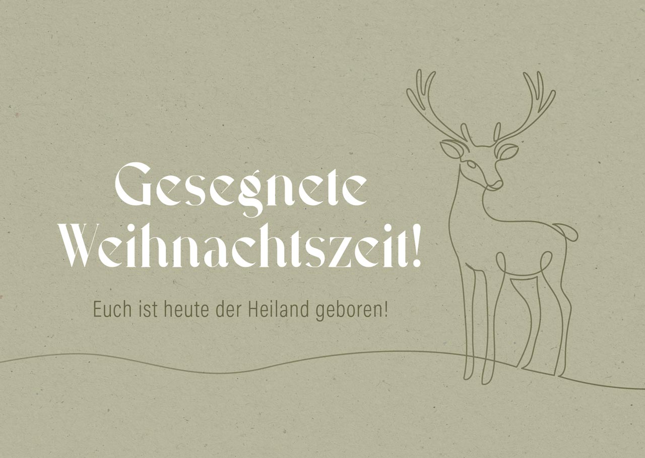 Karte - Minikarten Weihnachten