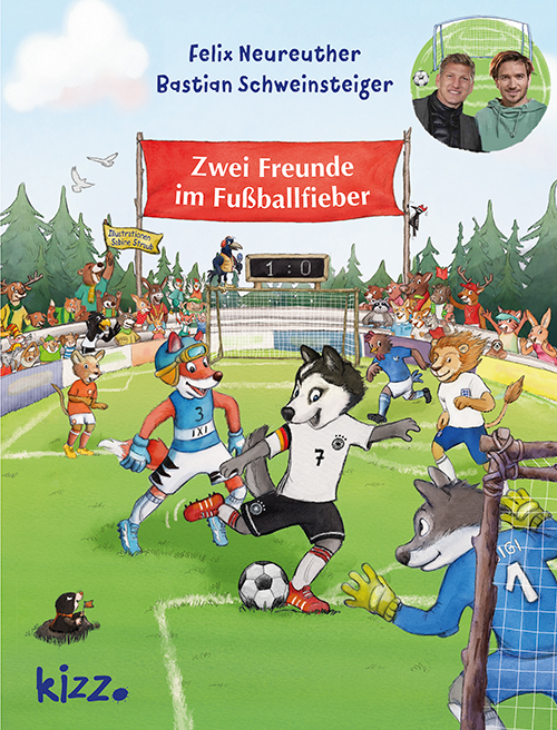 Buch - Zwei Freunde im Fußballfieber