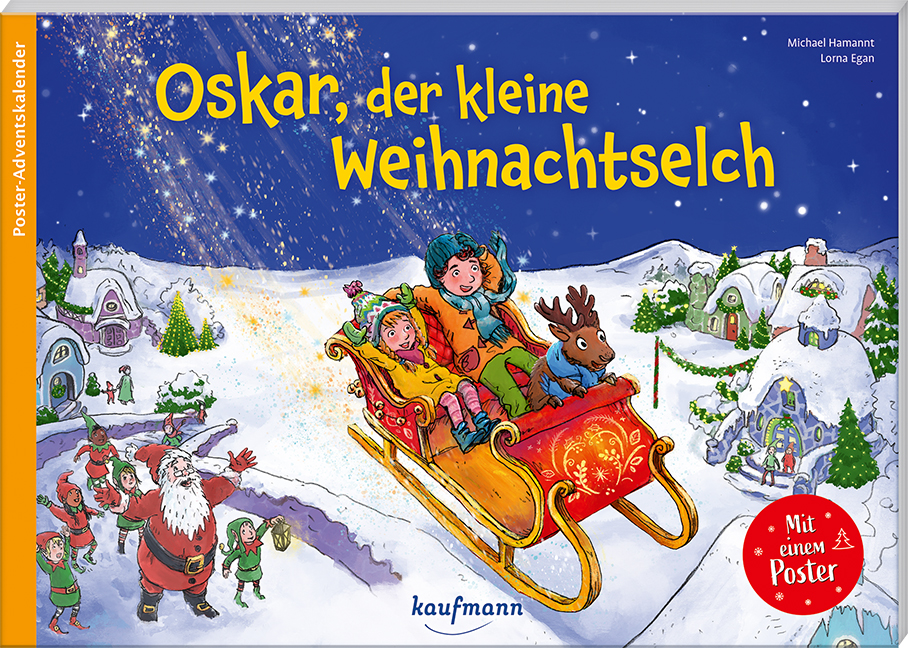 Adventskalender - Oskar, der kleine Weihnachtselch