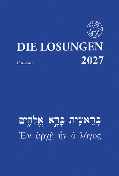 Buchkalender - Die Losungen 2027 - Ursprachen
