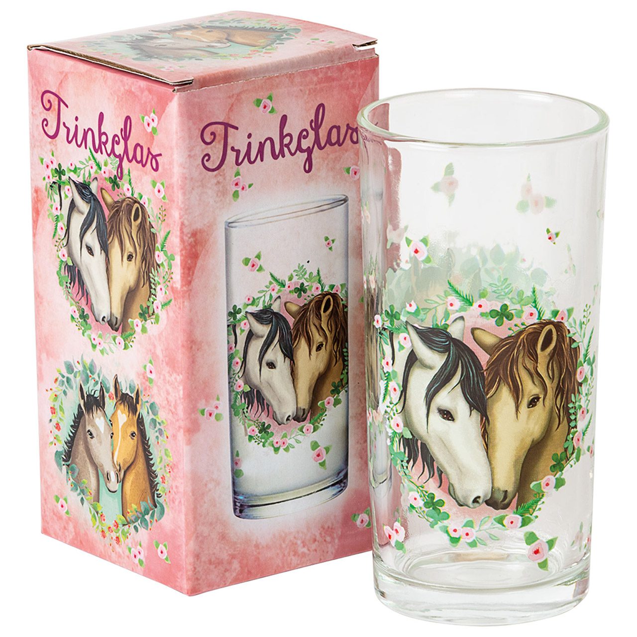 Pferdepaar Trinkglas - Pferdepaar - Pferde