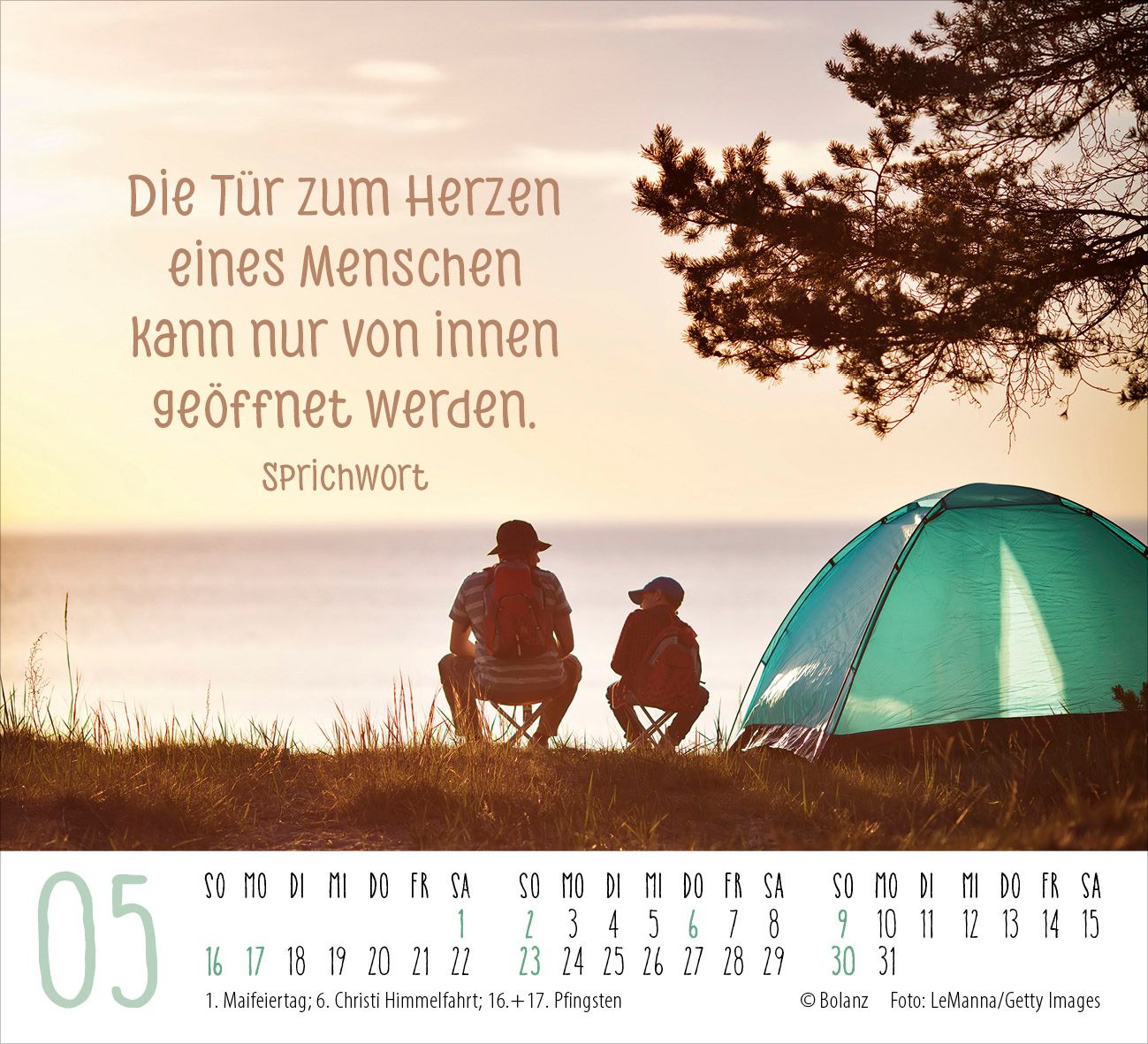 Aufstellkalender - Freiheit 2027 Minikalender