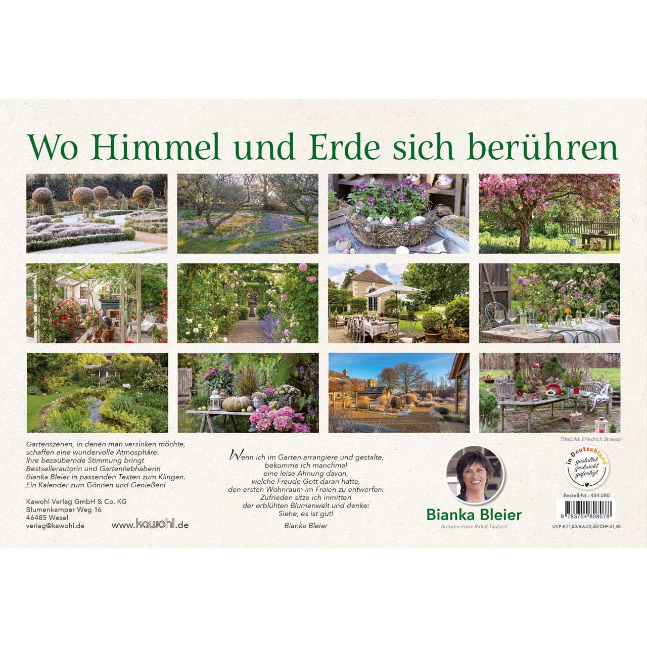 Wandkalender - Wo Himmel und Erde sich berühren 2027