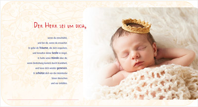 Geschenkbuch - Geliebter kleiner Schatz - schlafendes Baby Kiste