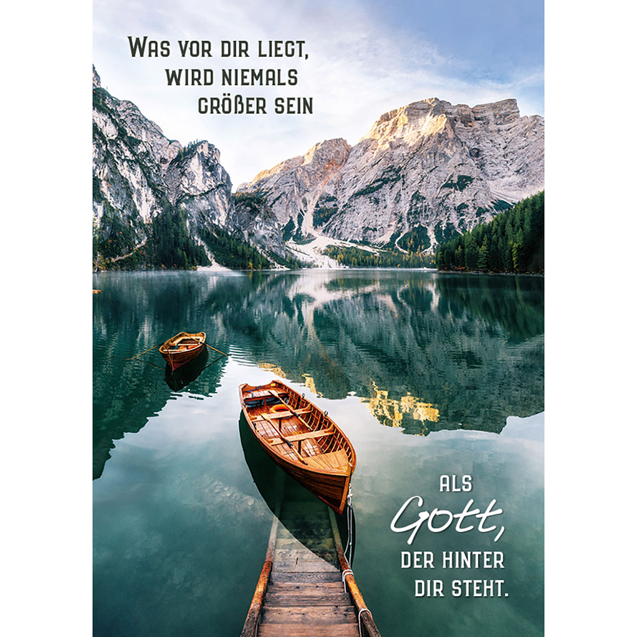 Was vor dir liegt