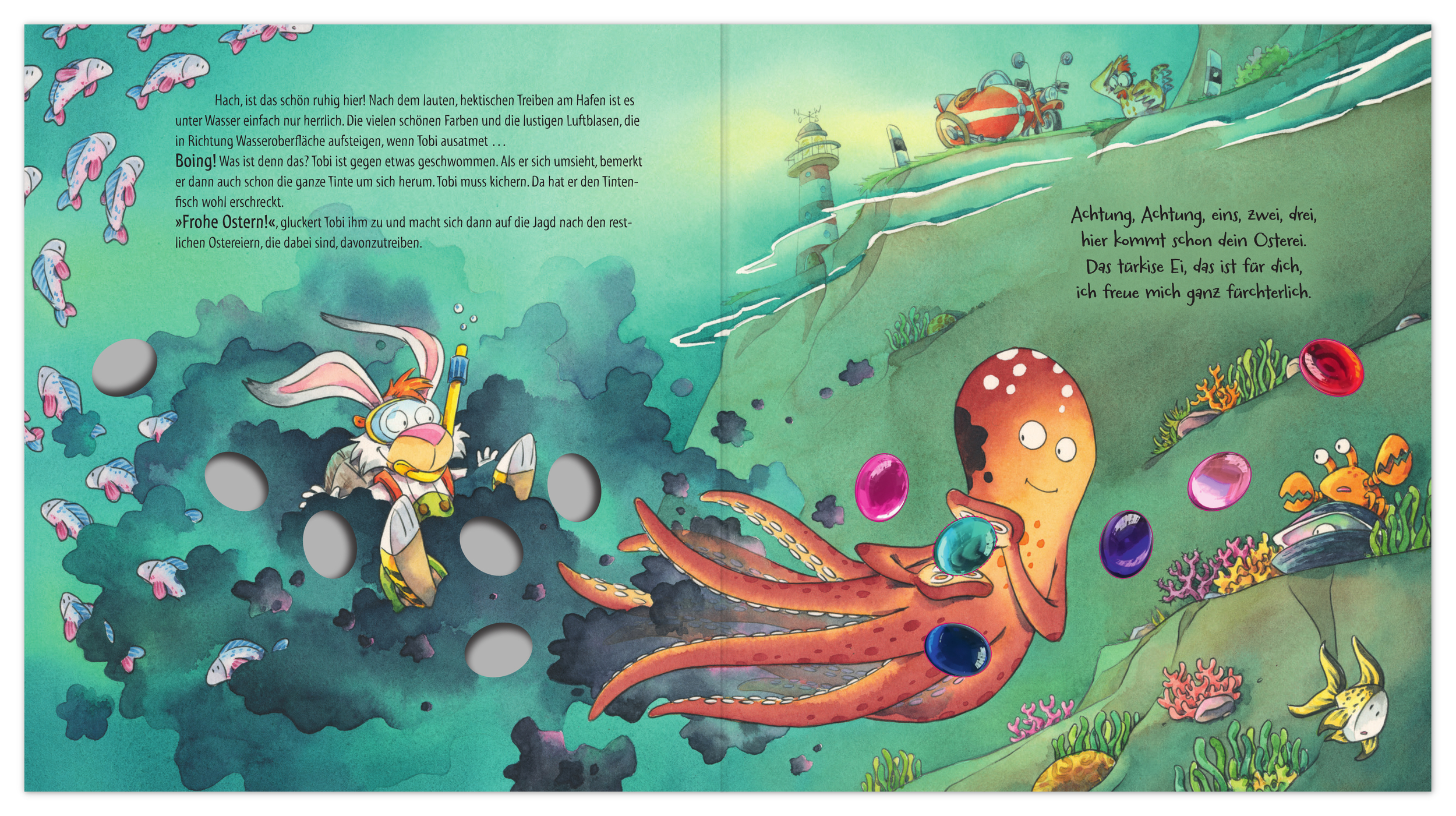 Buch - Frohe Ostern, Tobi Tollpatsch!