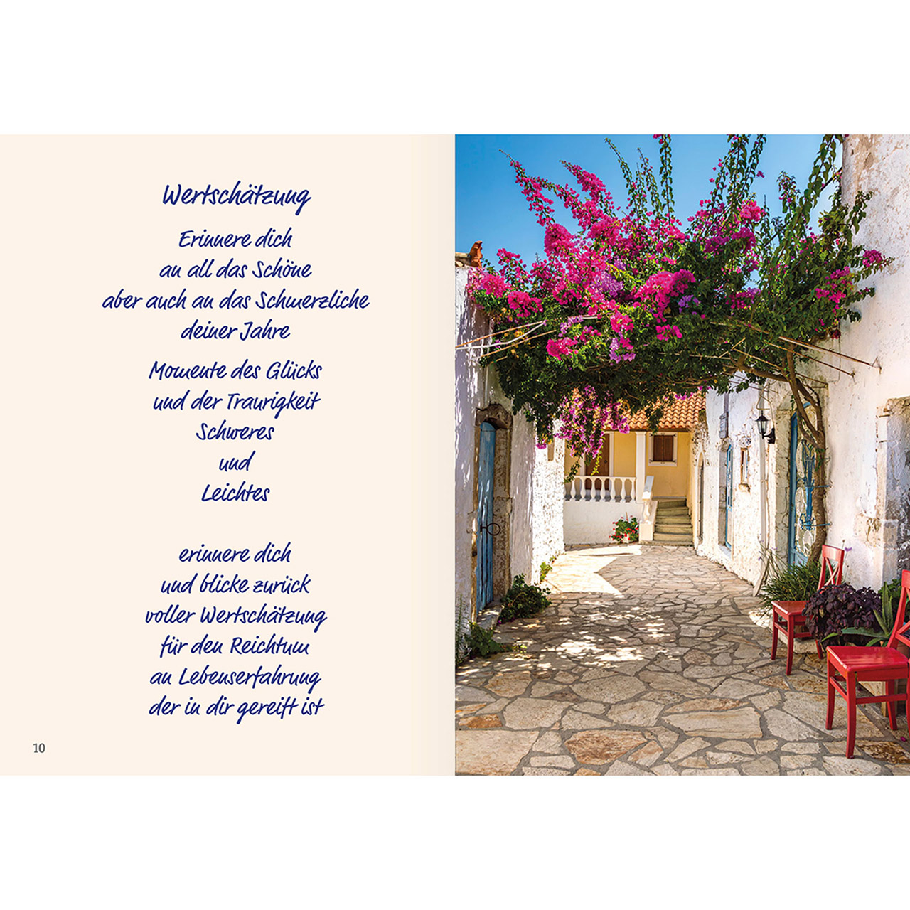 Grußheft - Liebe Grüße zum Geburtstag - Geschenk Rosen