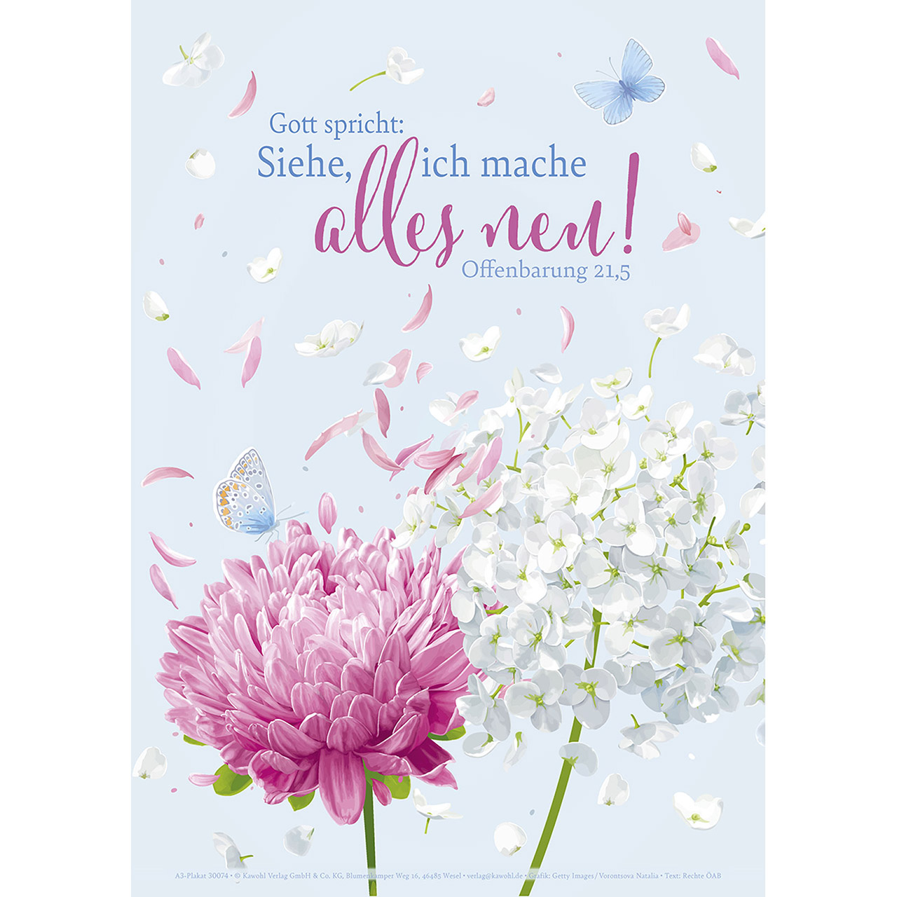 Gott spricht: Siehe, ich mache alles neu! Gott spricht: Siehe, ich mache alles neu!