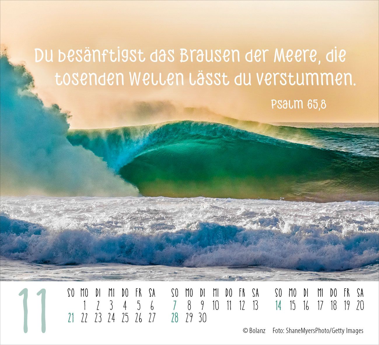 Aufstellkalender - Zeit für Meer 2027