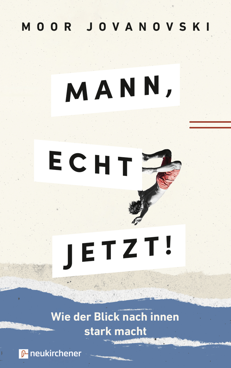 Mann, echt jetzt! Buch - Mann, echt jetzt! - springender Mensch Wasser Muster