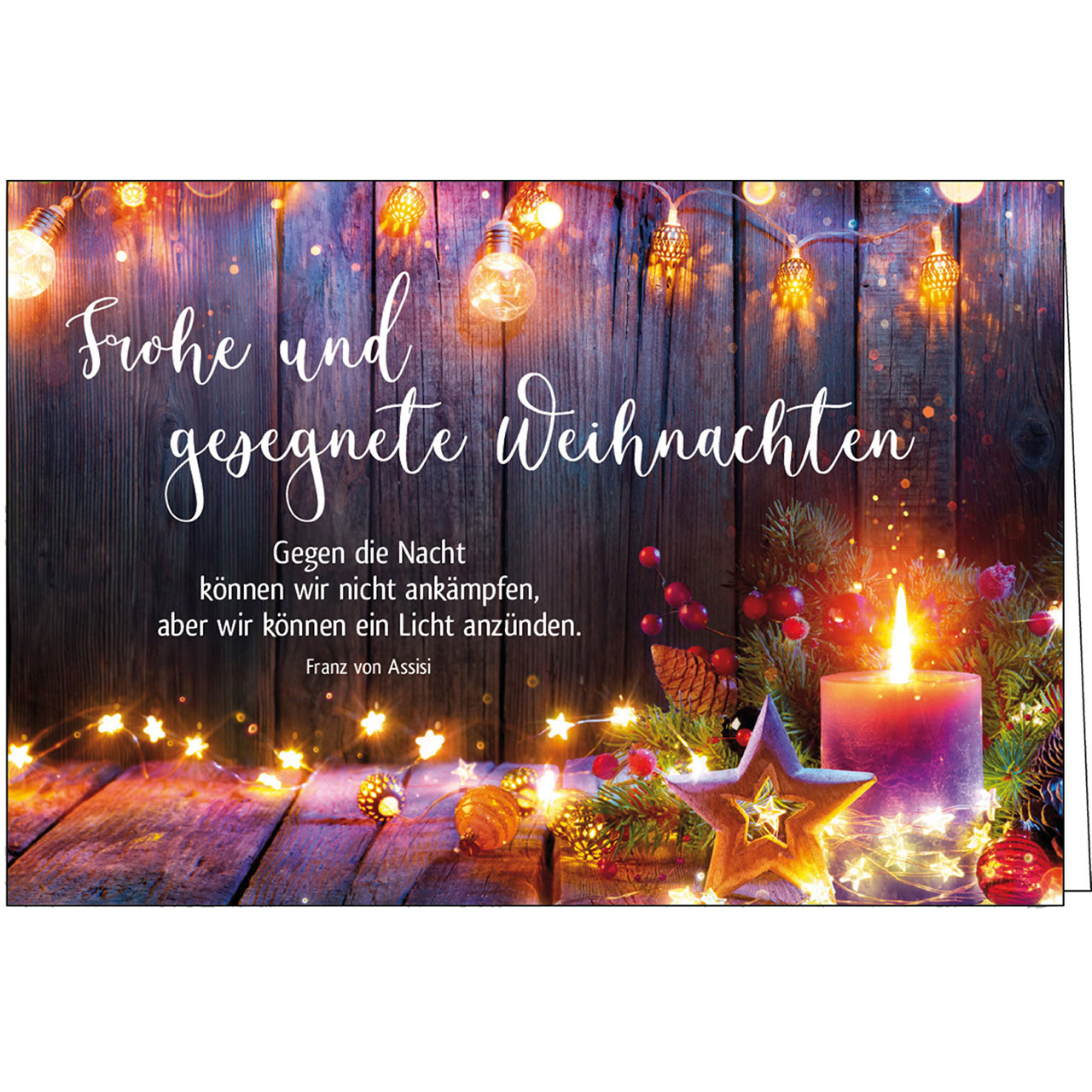 Frohe und gesegnete Weihnachten