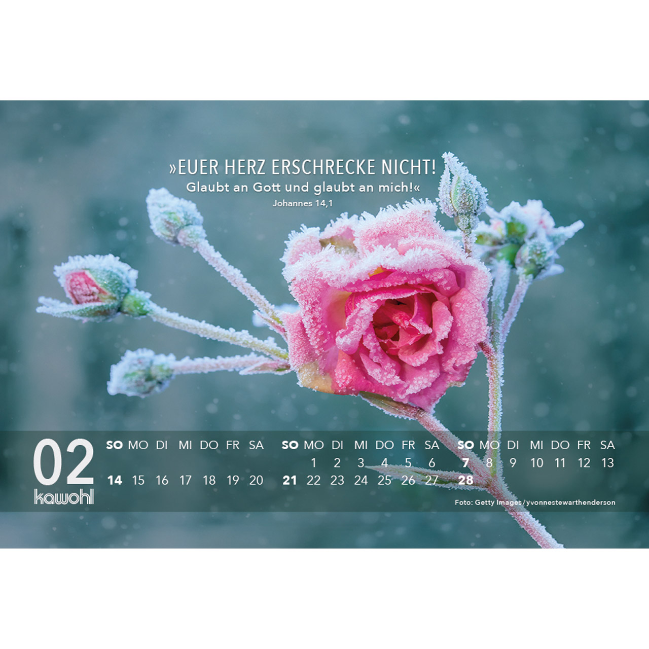 Aufstellkalender - Jesus Zitate 2027