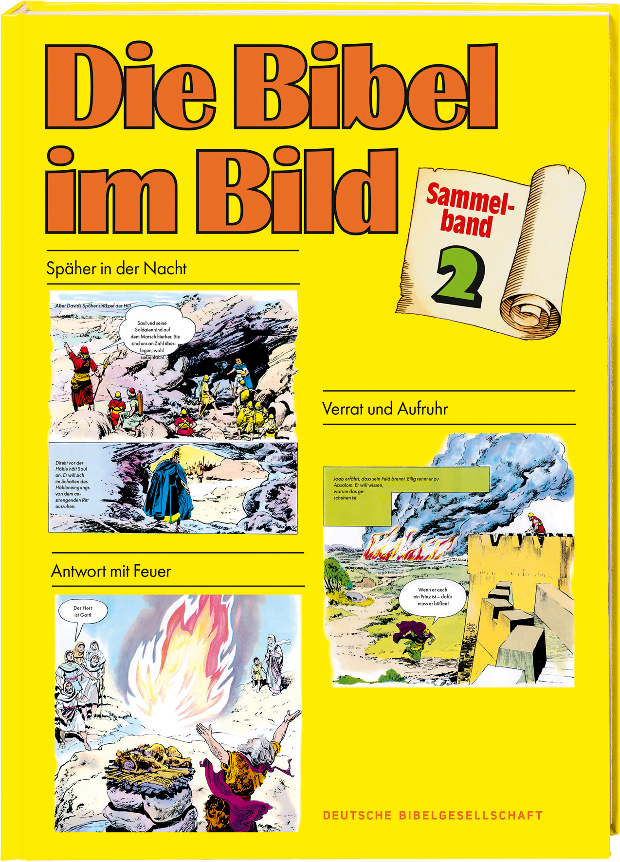 Kinderbibel - Die Bibel im Bild - Menschen Boot Arche Bäume Wasser