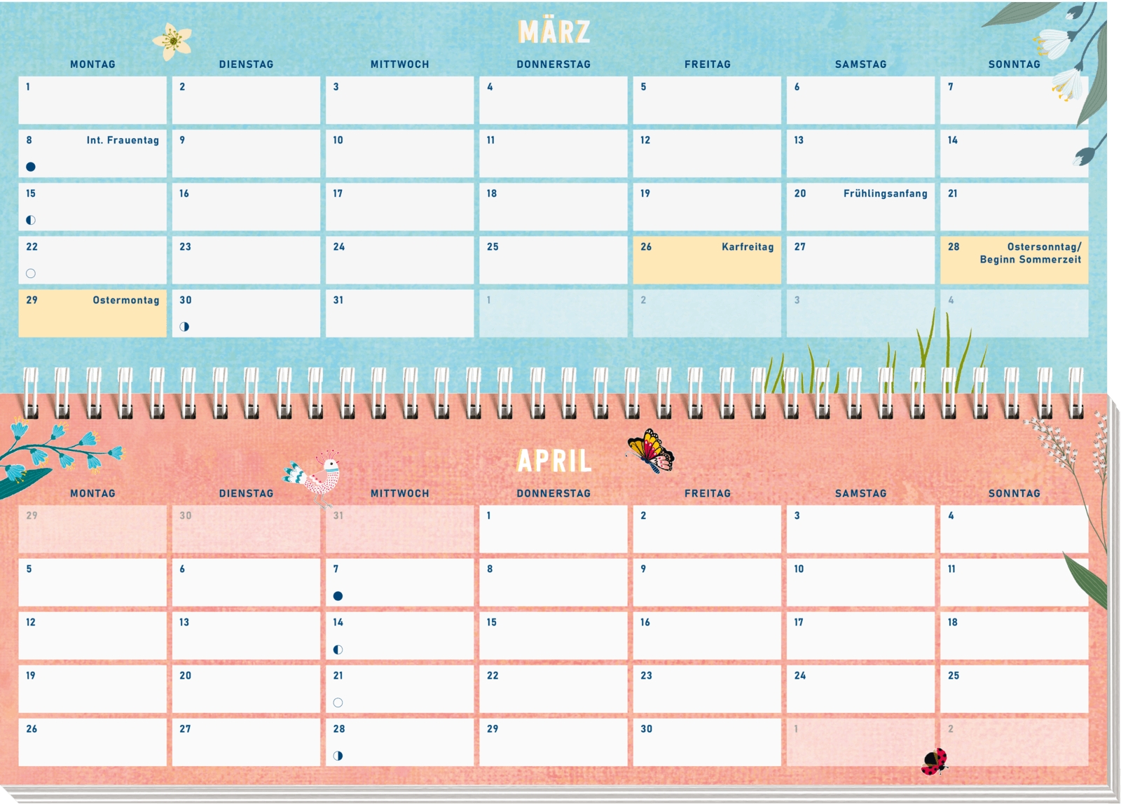 Tischkalender - Lebe wild und voller Wunder 2027