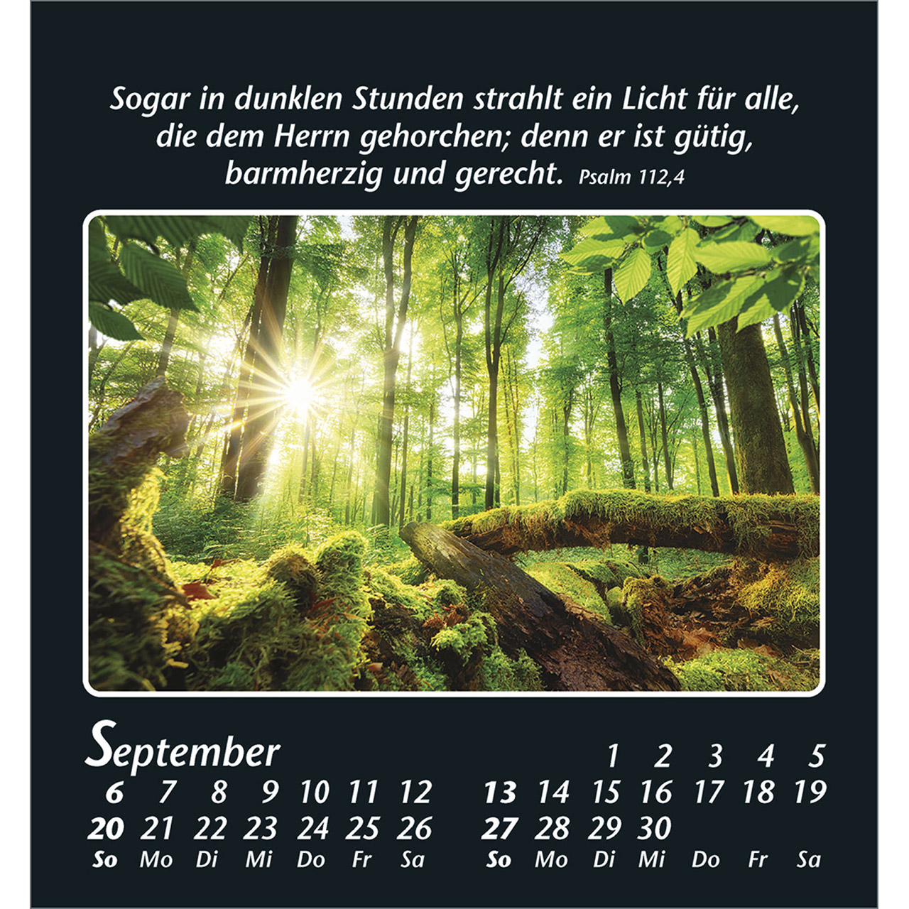 Tischkalender - Zeit der Stille 2026