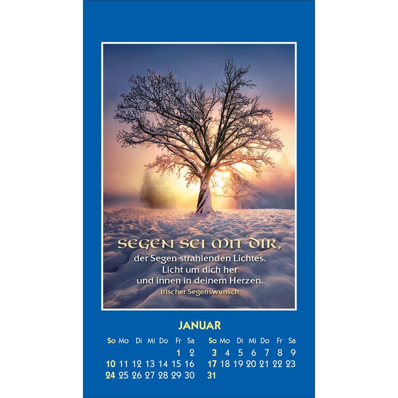 Aufkleberkalender - Ein gutes Wort für Dich 2027