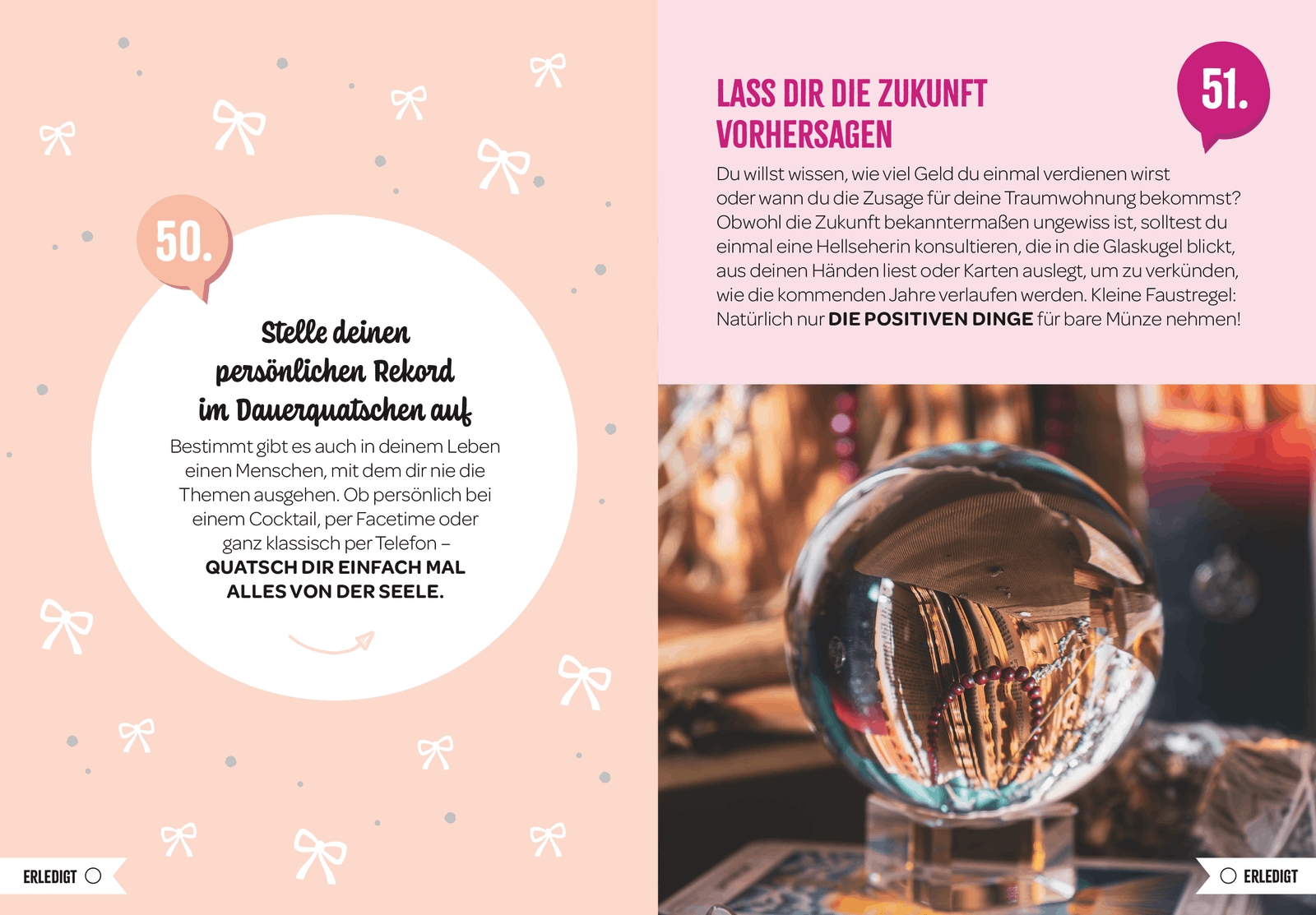 Geschenkbuch - 100 Dinge, die FRAU einmal im Leben getan haben sollte