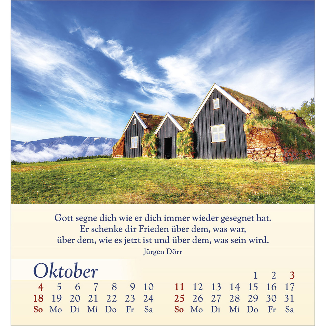 Tischkalender - Licht für deine Seele 2026