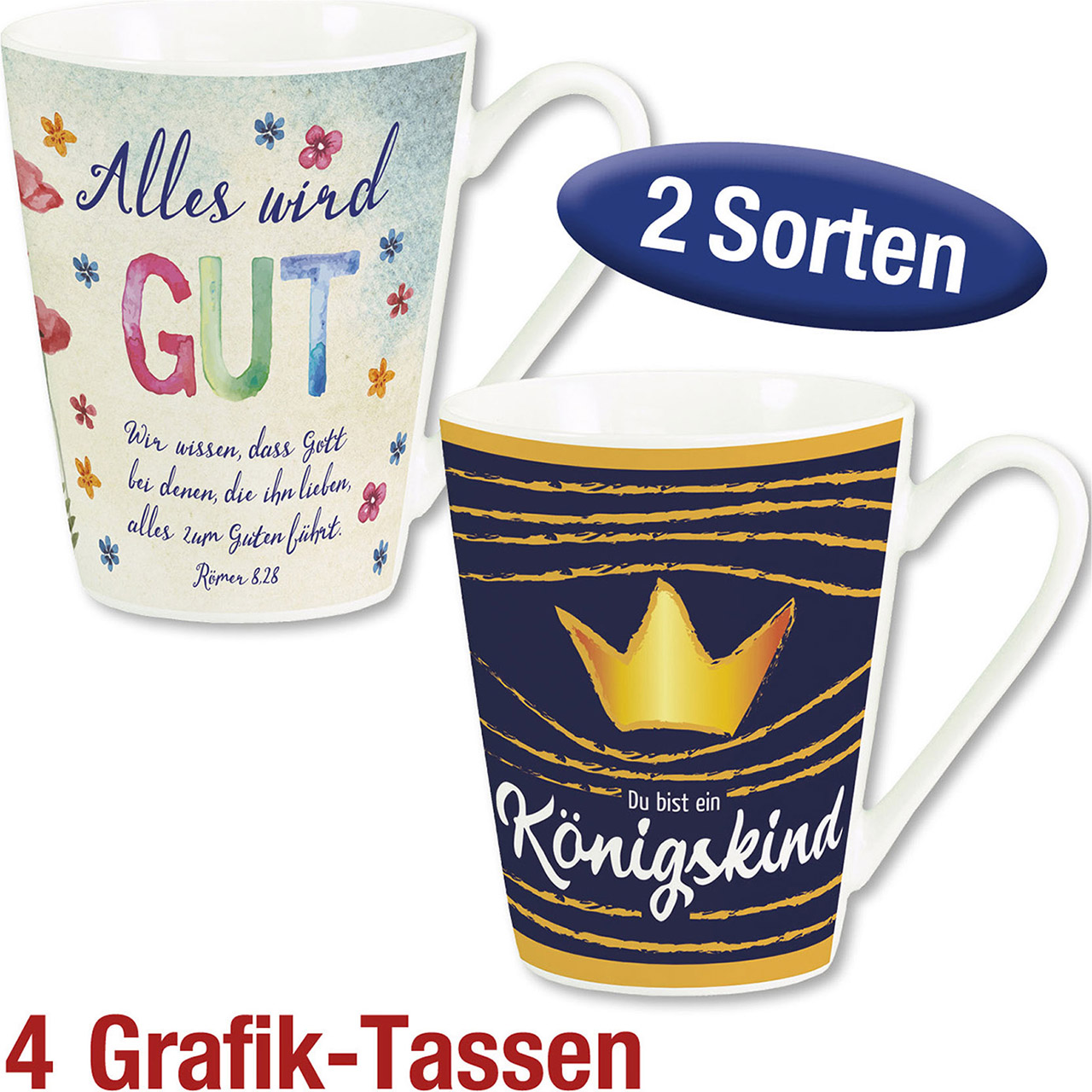 Spar-Paket Tassen