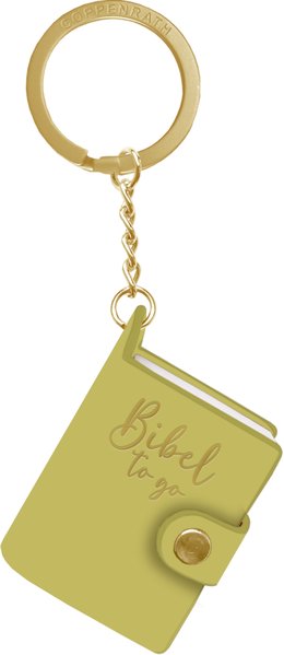 Schlüsselanhänger - Bibel to go (zufällige Farbauswahl)