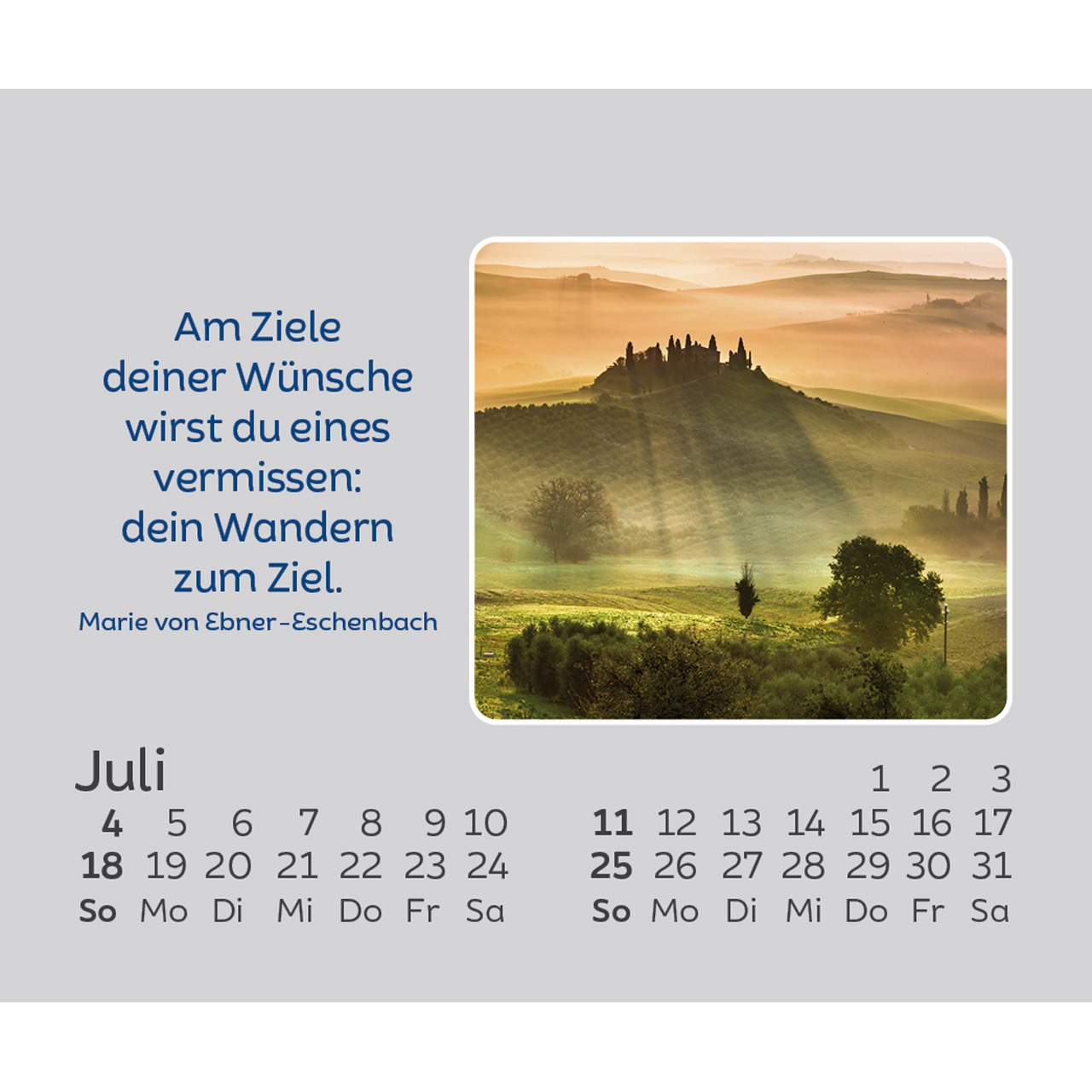 Aufstellkalender - Hoffnung für jeden Tag 2027