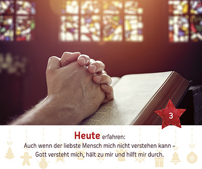 Aufstellbuch - Zünde dein Licht an - Krippe Kerze