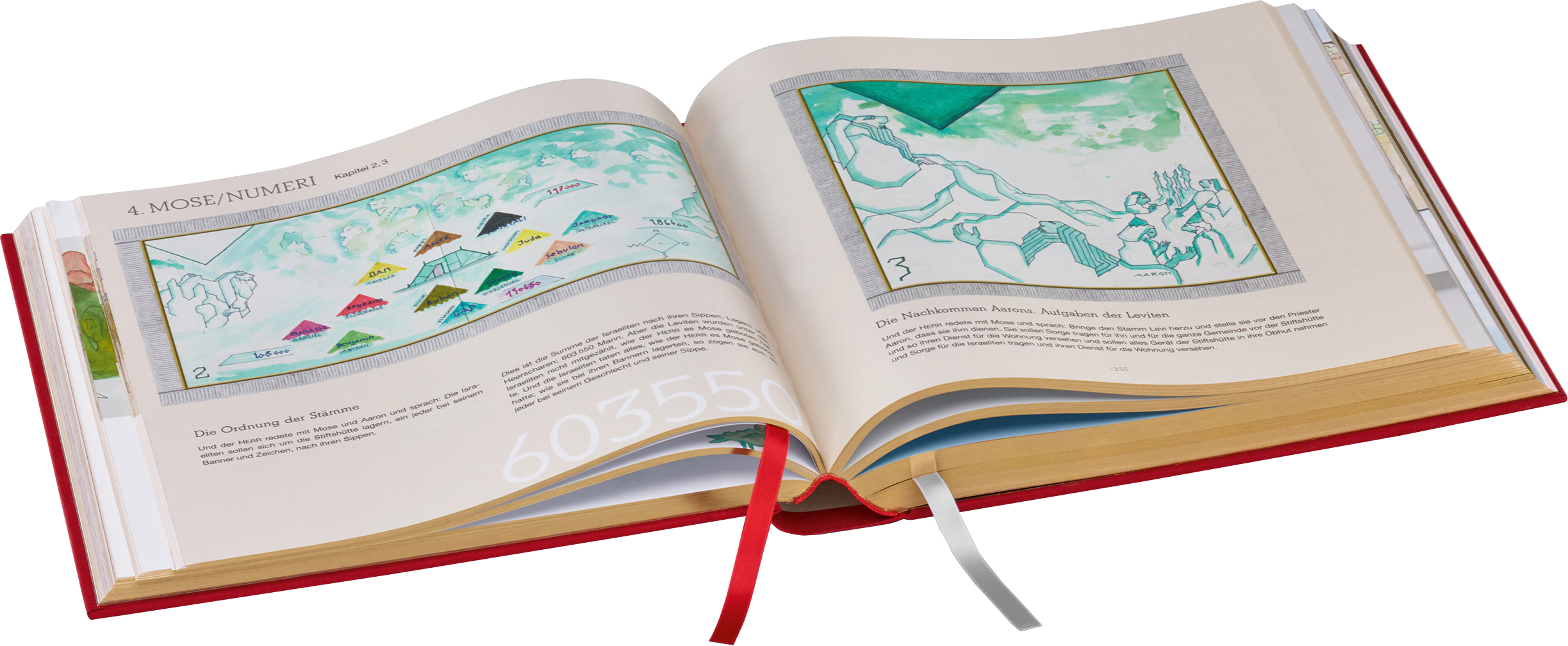 Lutherbibel - Die Wiedmann Bibel - ART-Edition (rot)