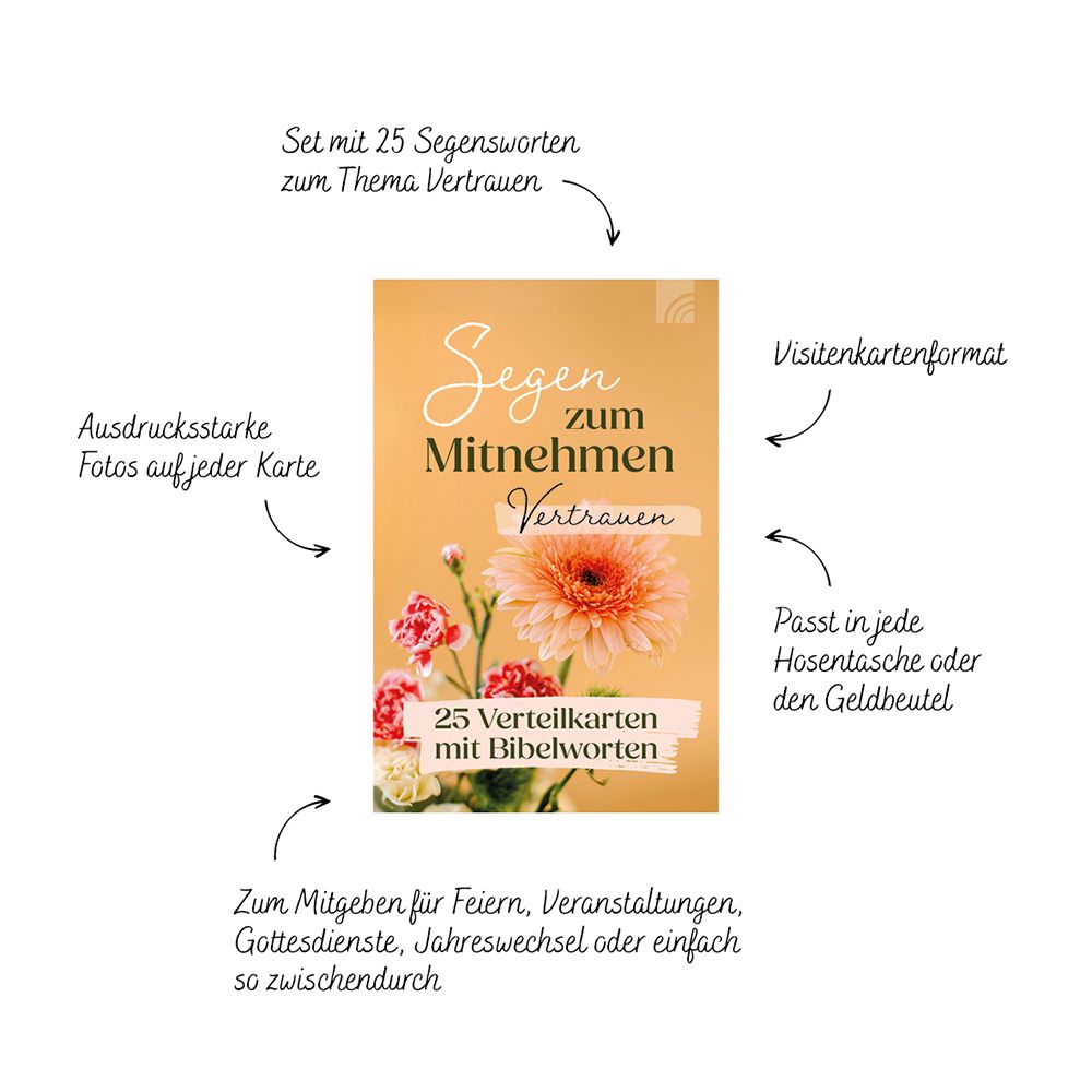 Karte - Vertrauen - Segen zum Mitnehmen