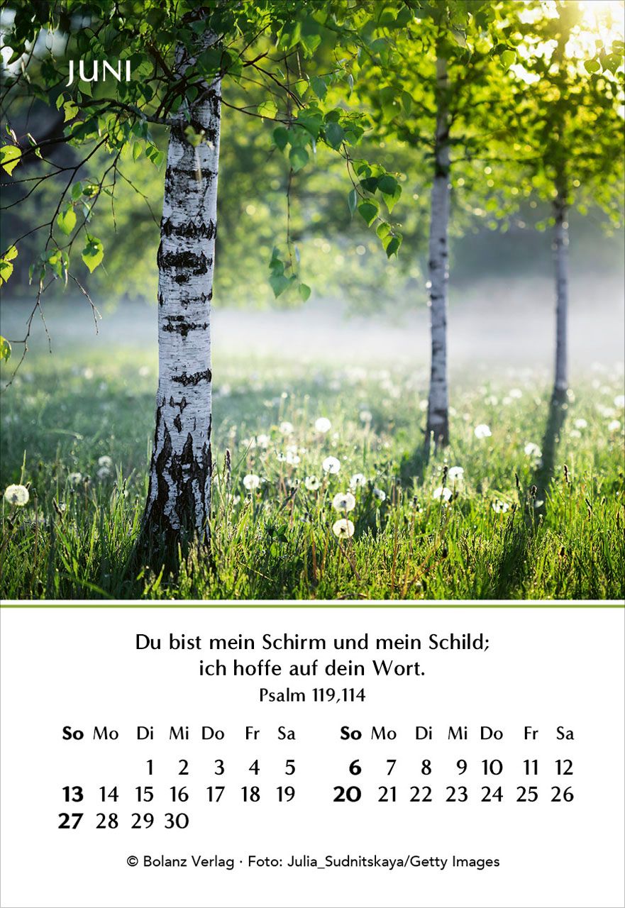 Aufstellkalender - Ein Jahr der Hoffnung 2027
