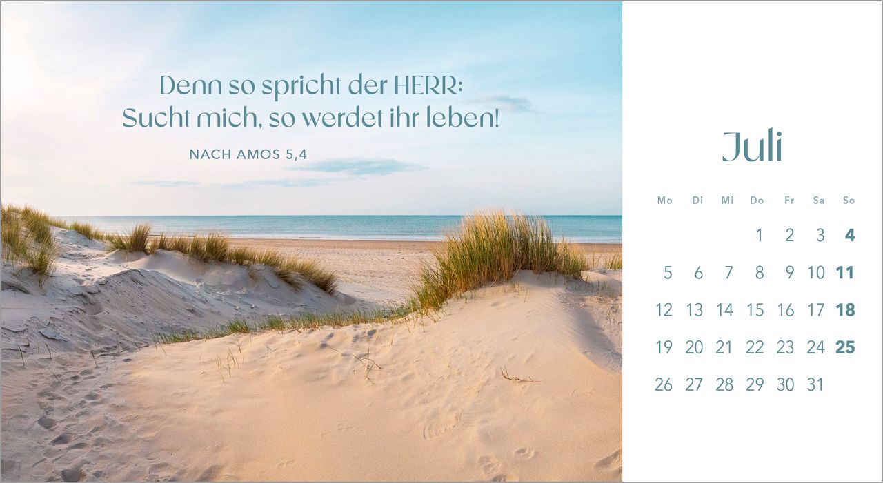 Postkartenkalender - Quelle des Lebens 2027