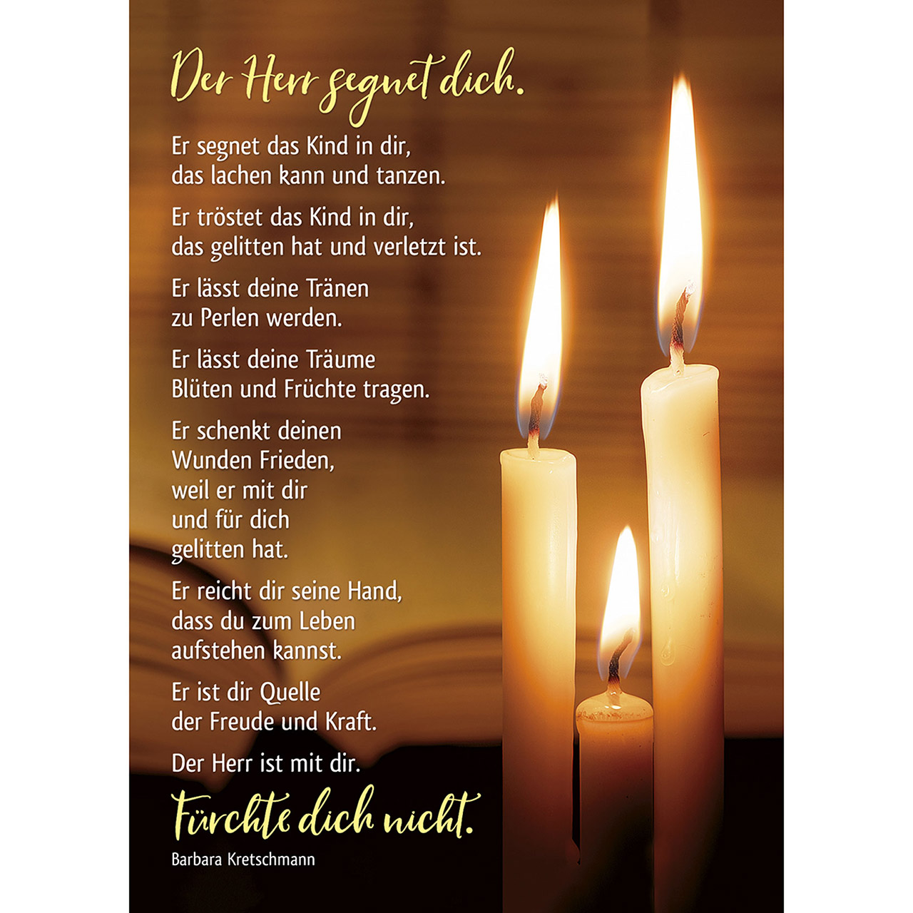 Der Herr segnet dich