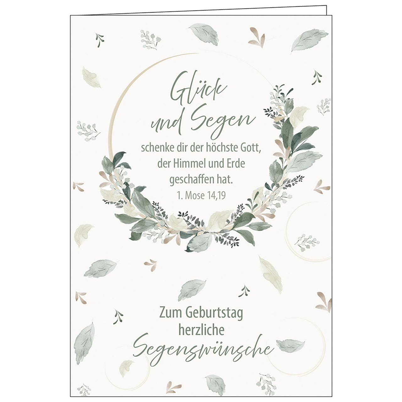 Zum Geburtstag herzliche Segenswünsche