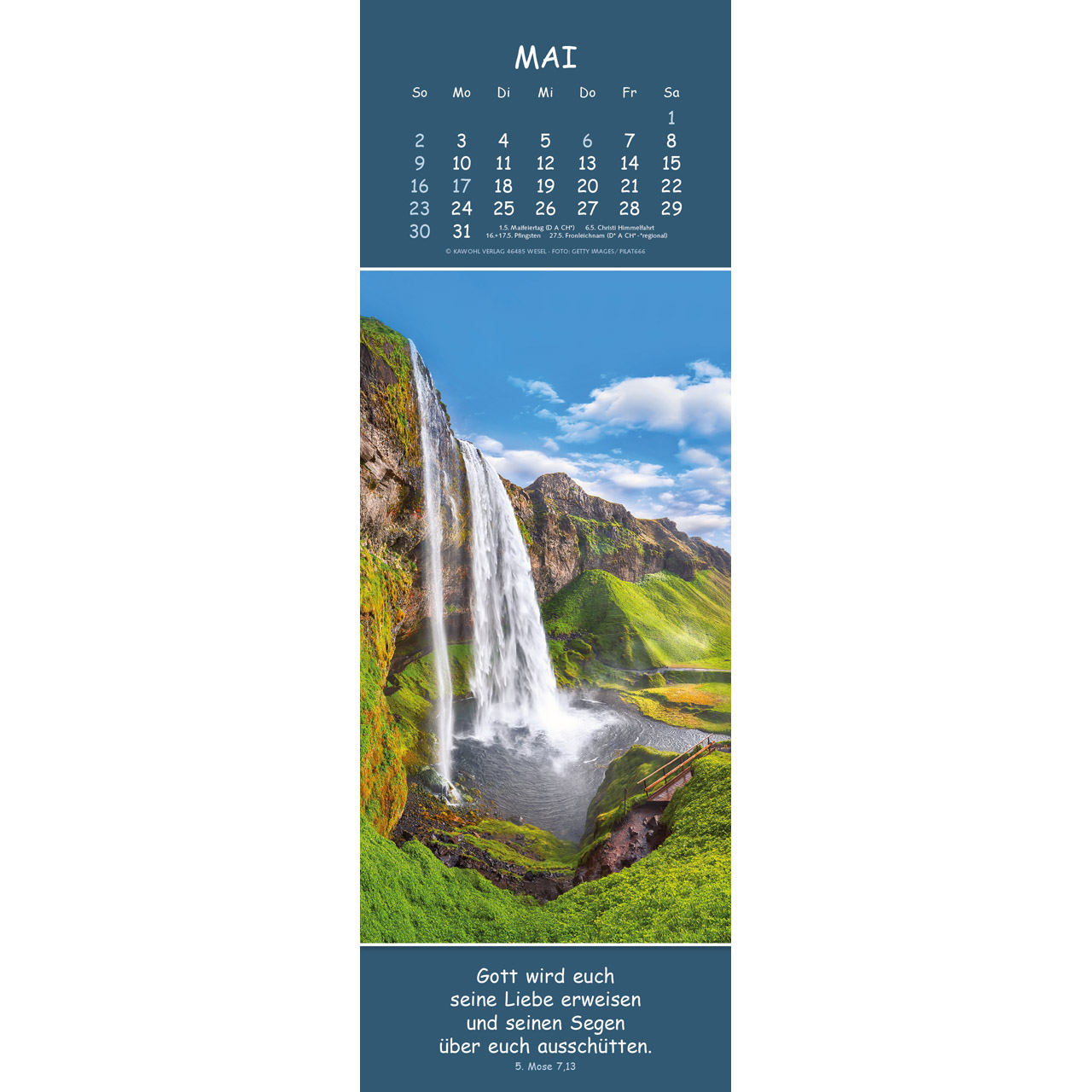 Wandkalender - Gedanken des Friedens 2027