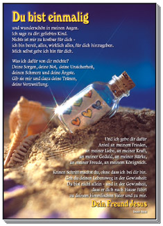 Du bist einmalig