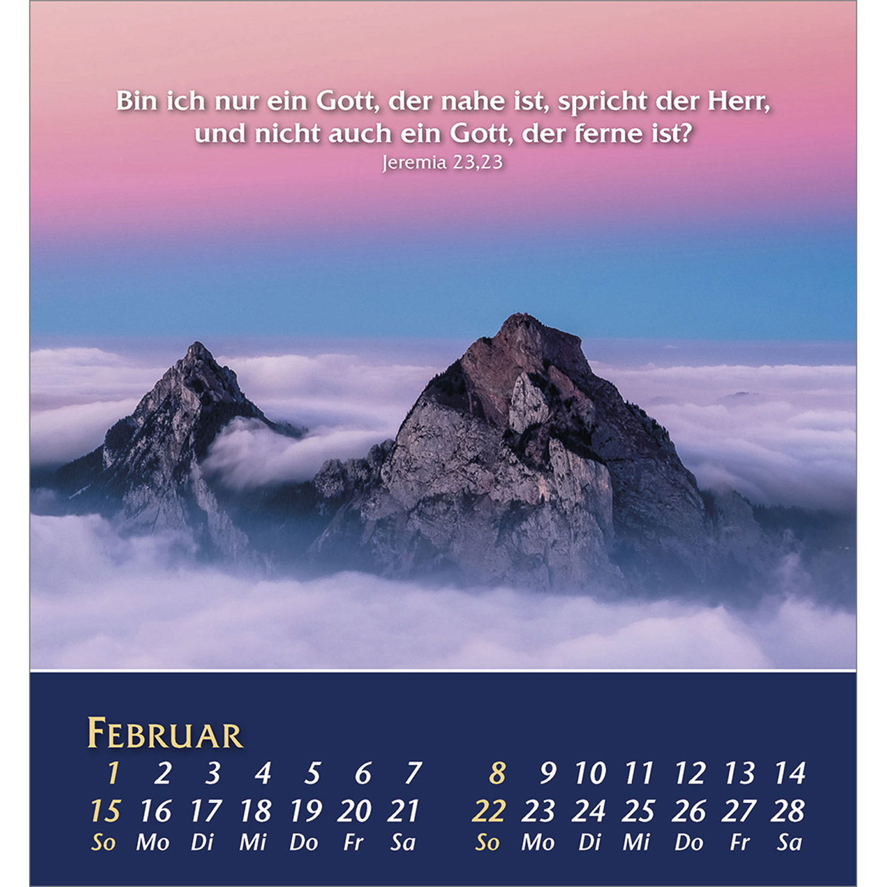 Tischkalender - Aus der Stille leben 2026
